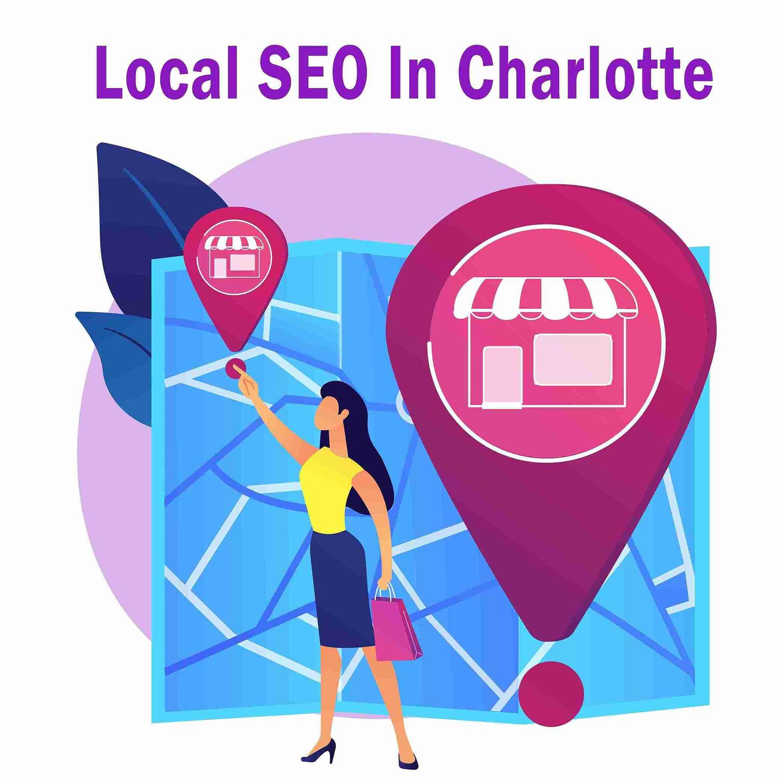 Local SEO services for Charlotte businesses improving Google rankings, driving website traffic, and enhancing online visibility through expert optimization and tailored SEO strategies."